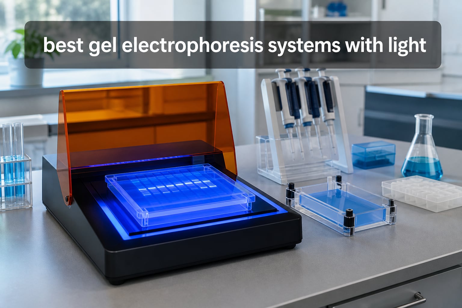 best gel electrophoresis systems with light