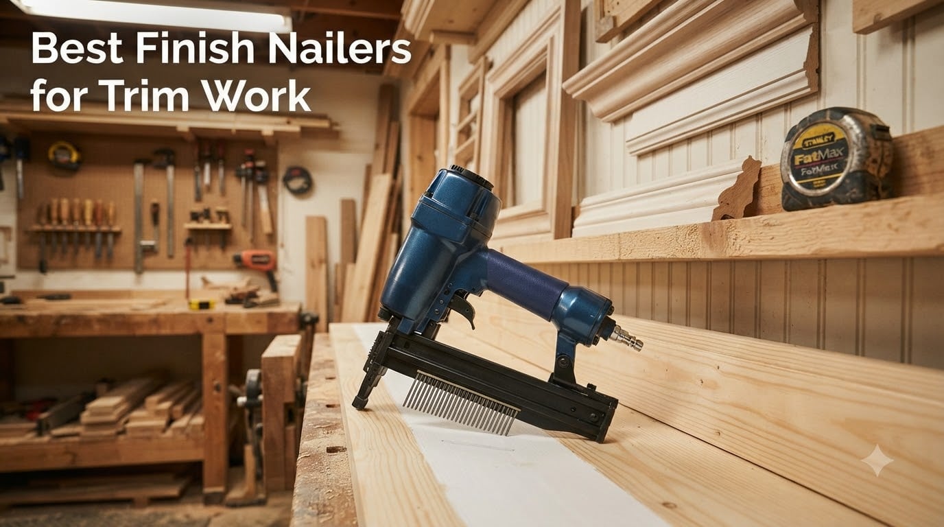 Best Finish Nailers for Trim Work