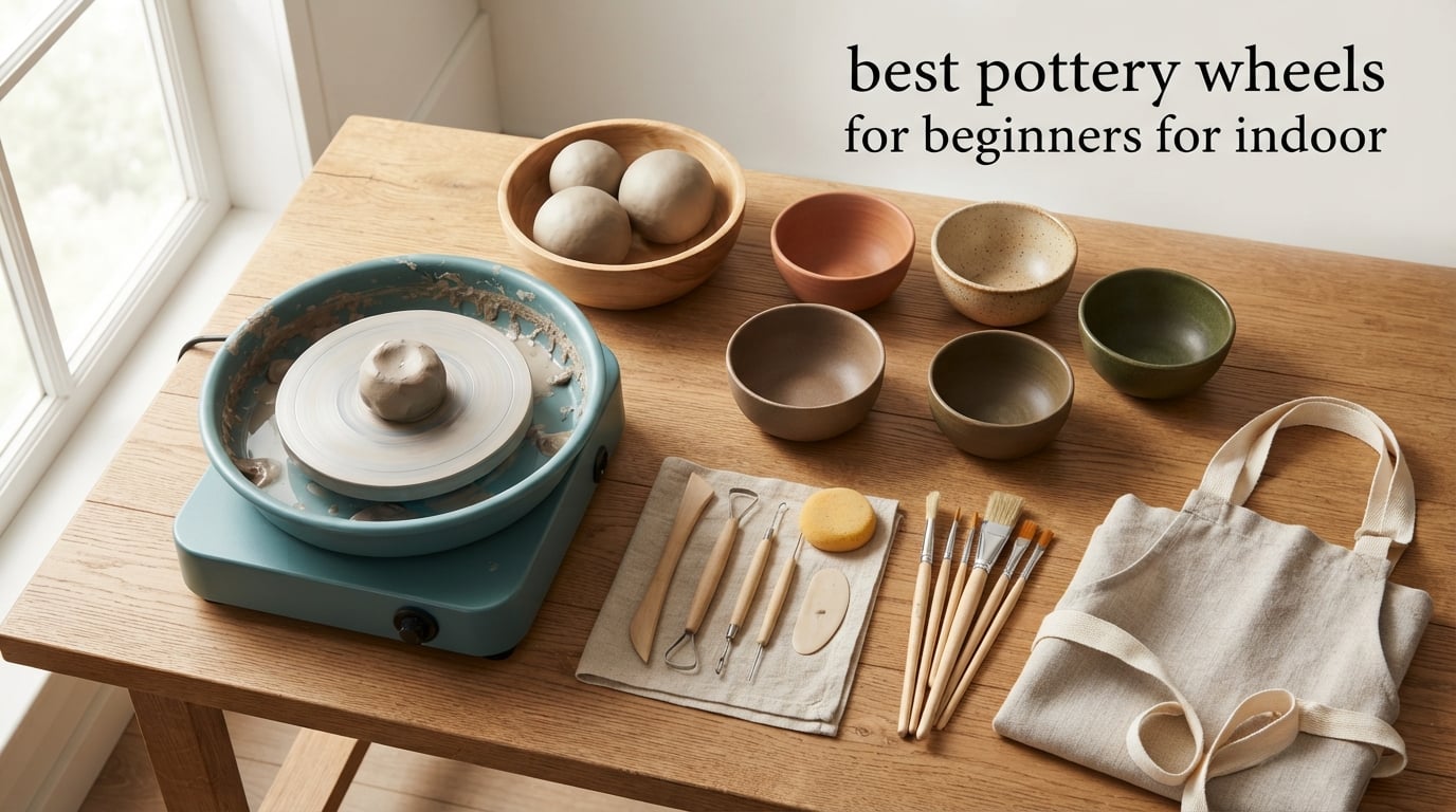 best pottery wheels for beginners for indoor