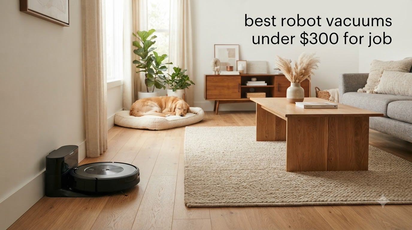 best robot vacuums under $300 for job