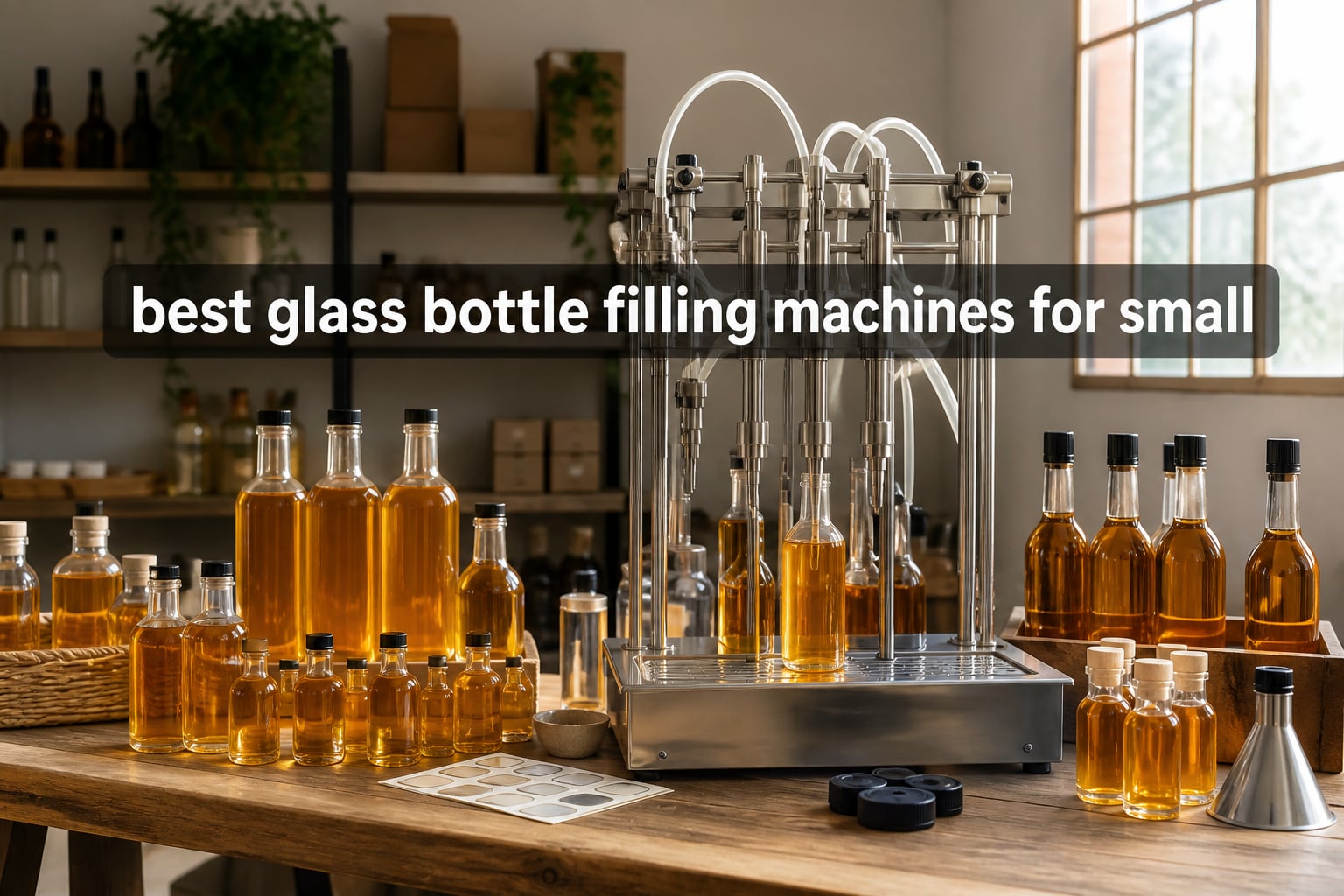 best glass bottle filling machines for small