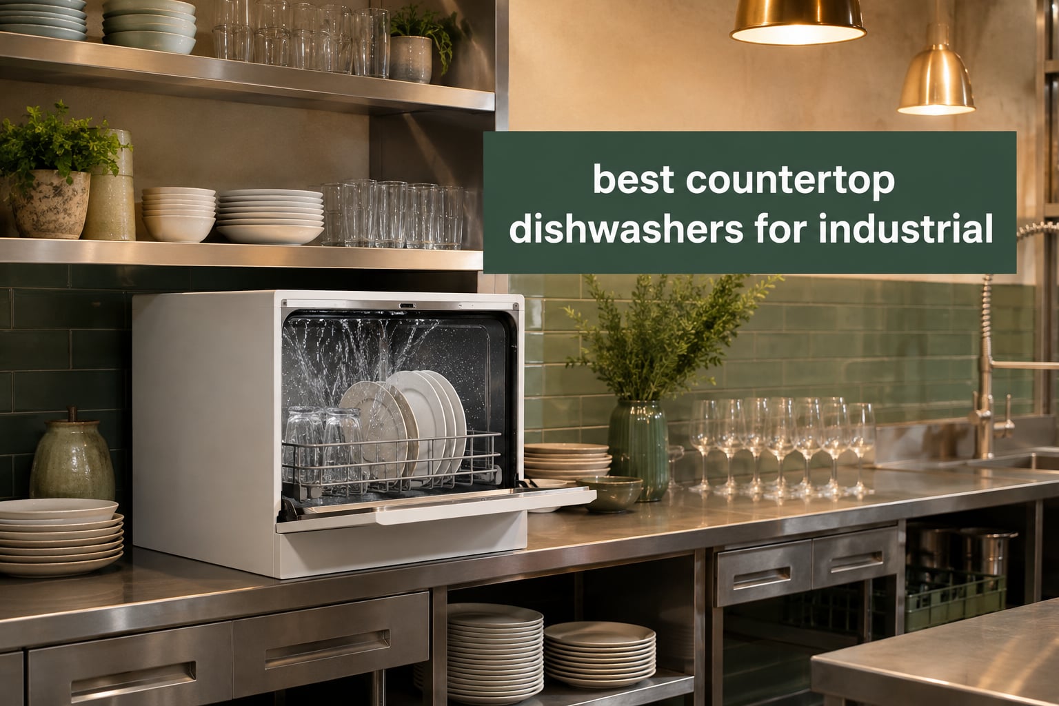 best countertop dishwashers for industrial