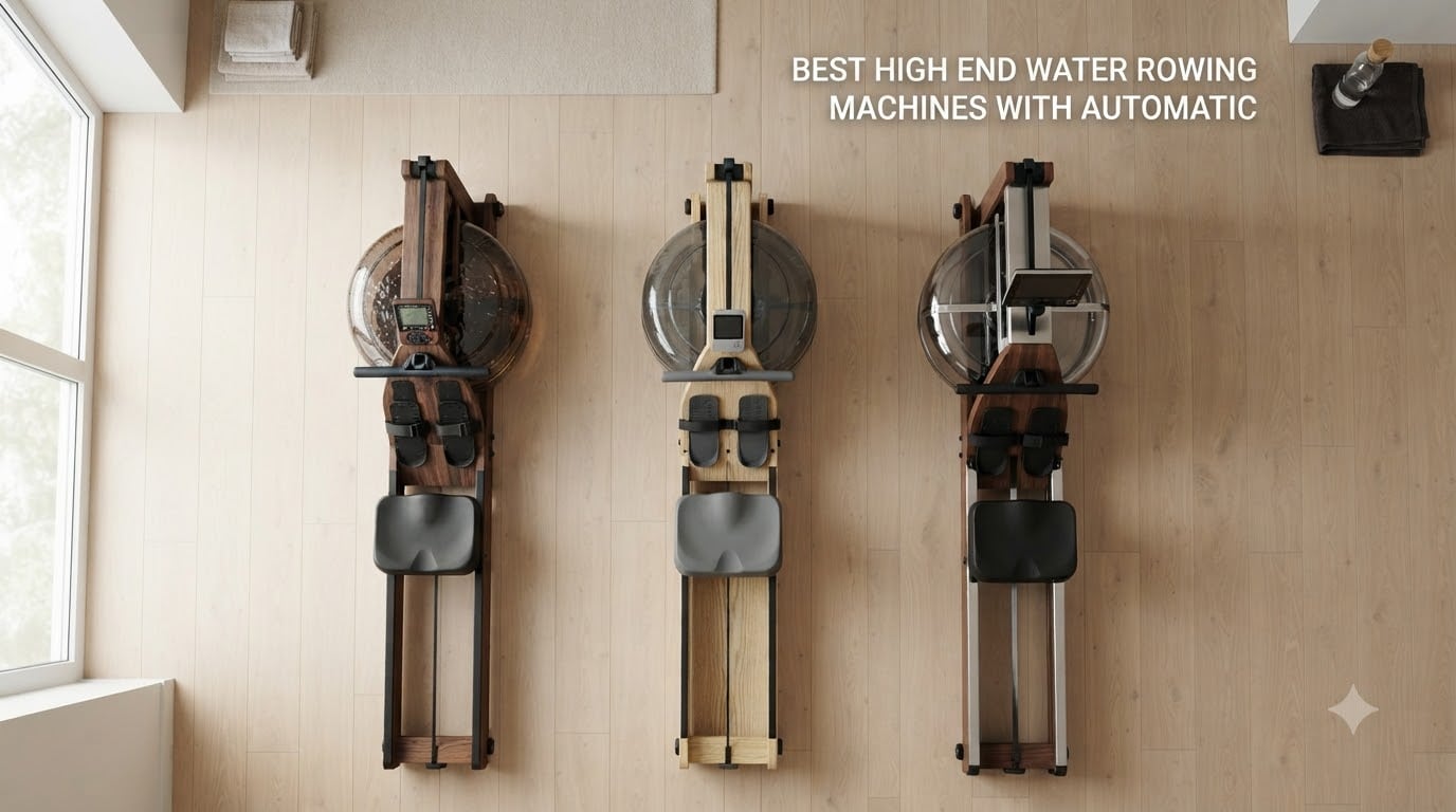 best high end water rowing machines with automatic