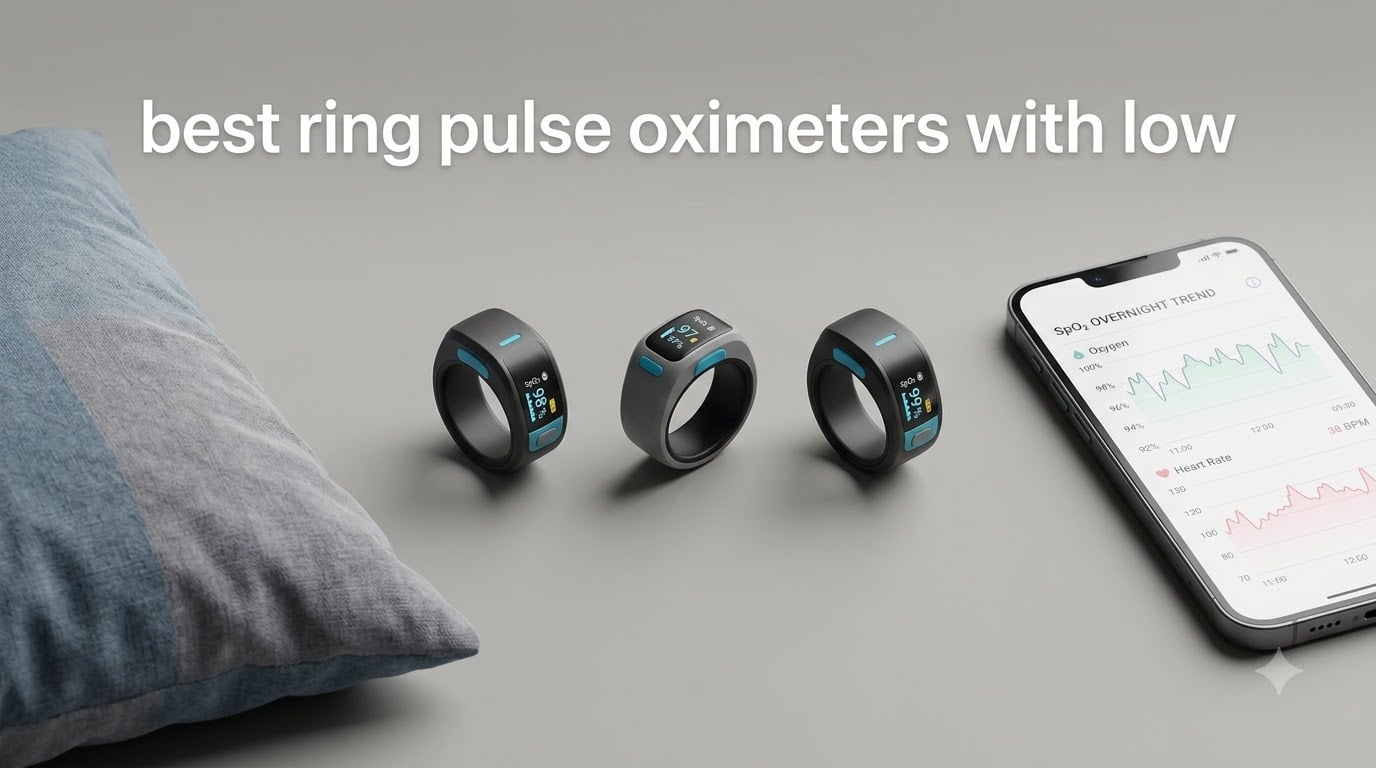 best ring pulse oximeters with low