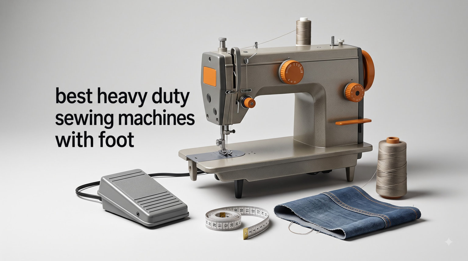 best heavy duty sewing machines with foot
