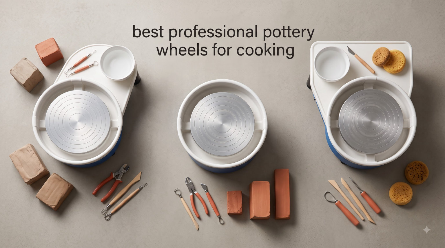 best professional pottery wheels for cooking