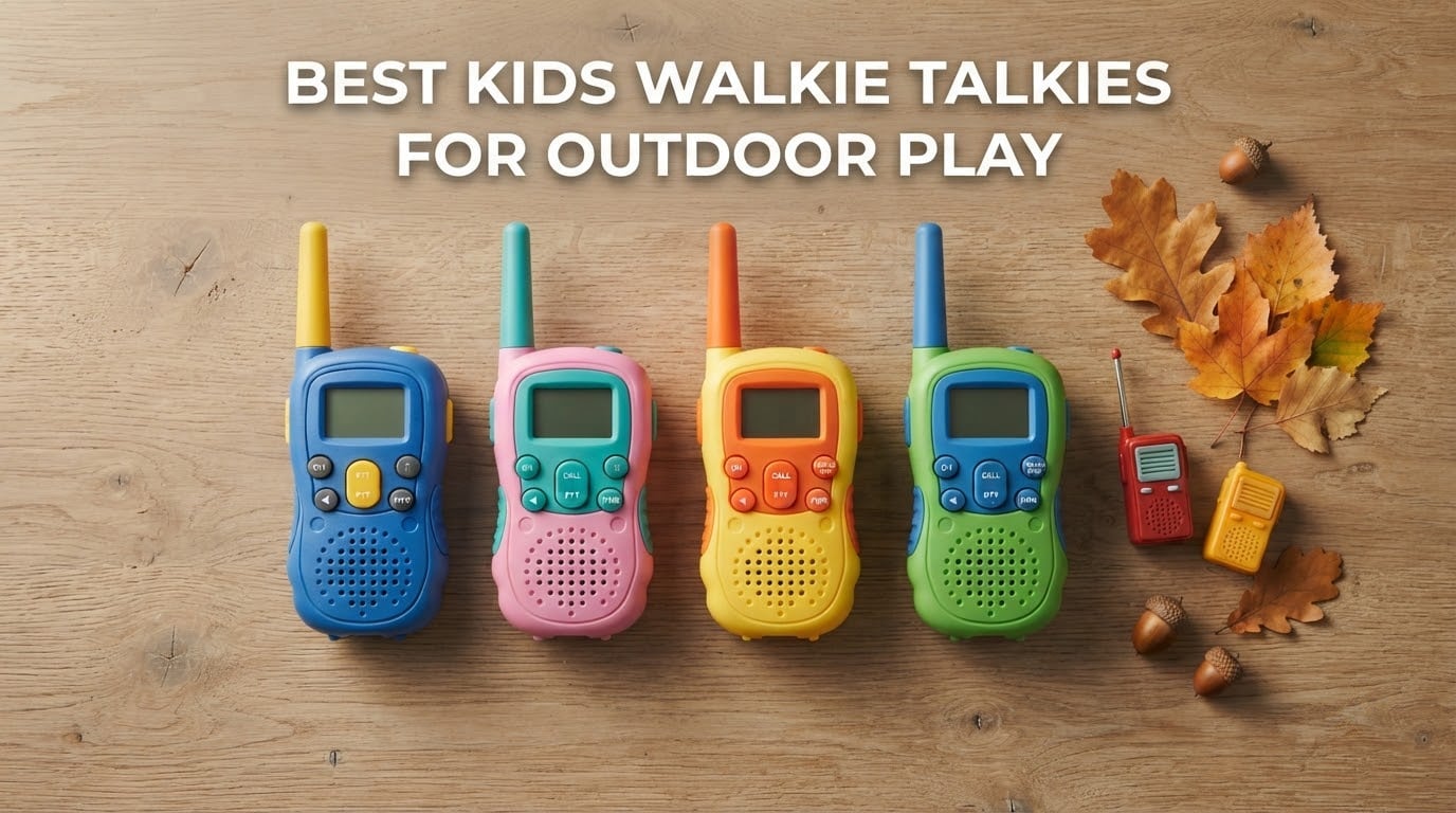 best kids walkie talkies for outdoor play