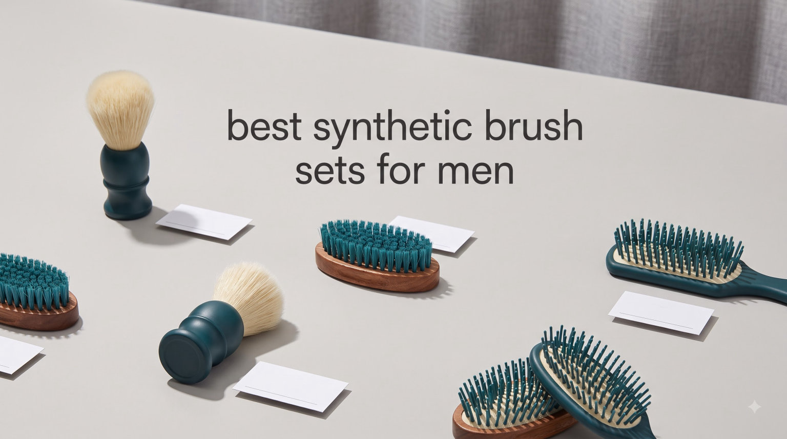 best synthetic brush sets for men