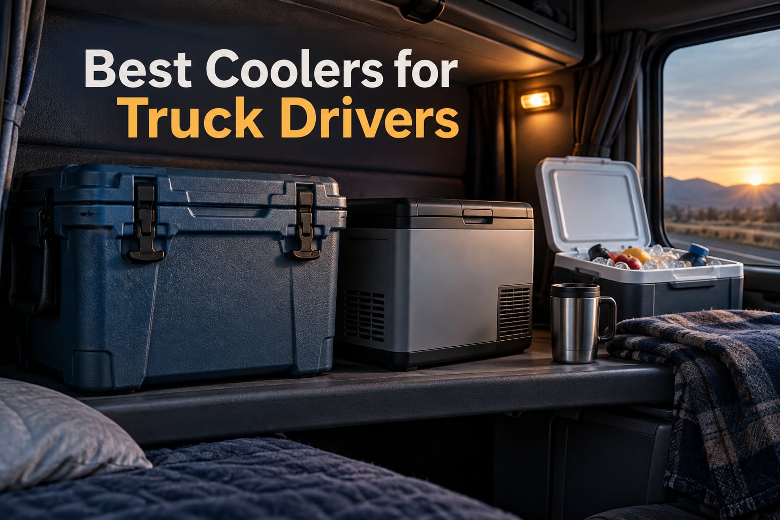 Best Coolers for Truck Drivers