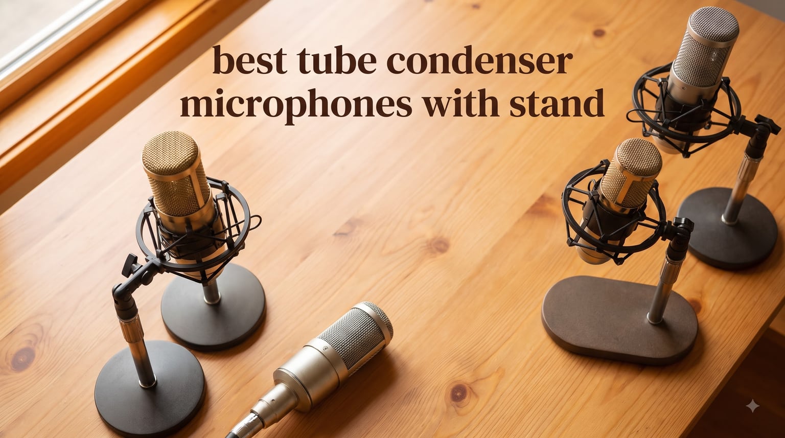 best tube condenser microphones with stand