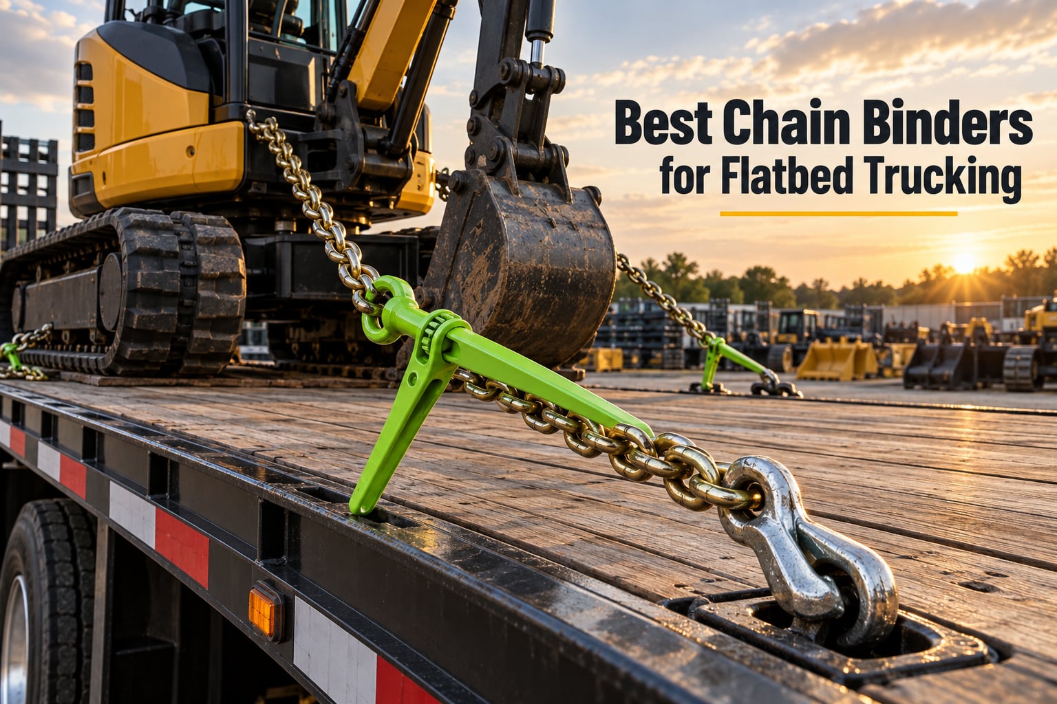 Best Chain Binders for Flatbed Trucking