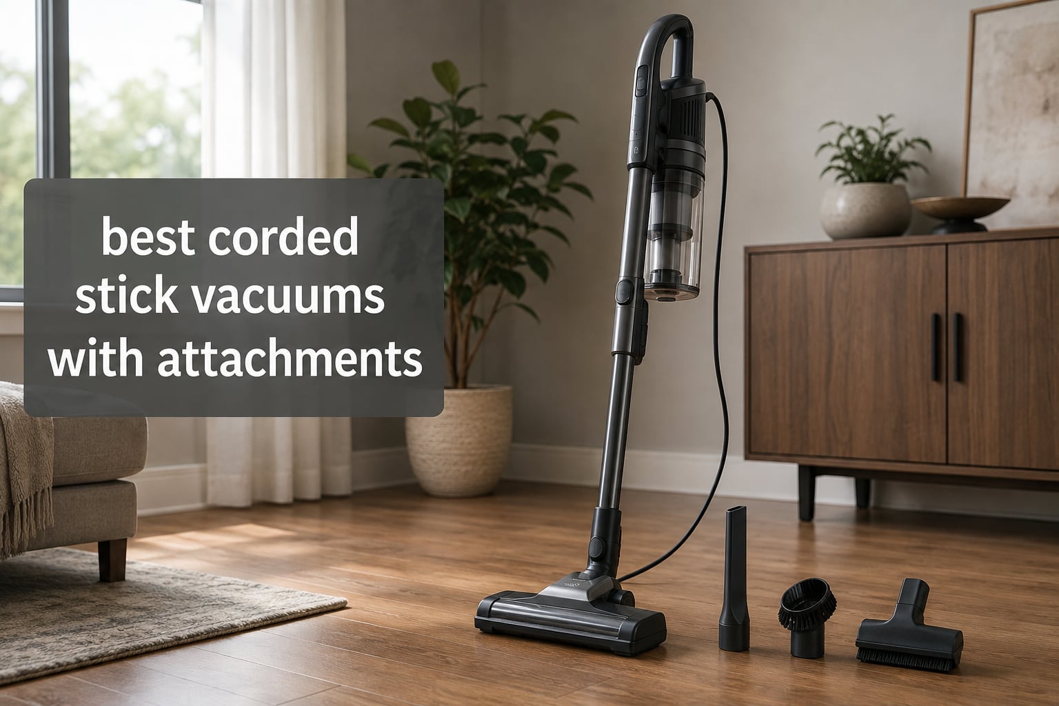 best corded stick vacuums with attachments