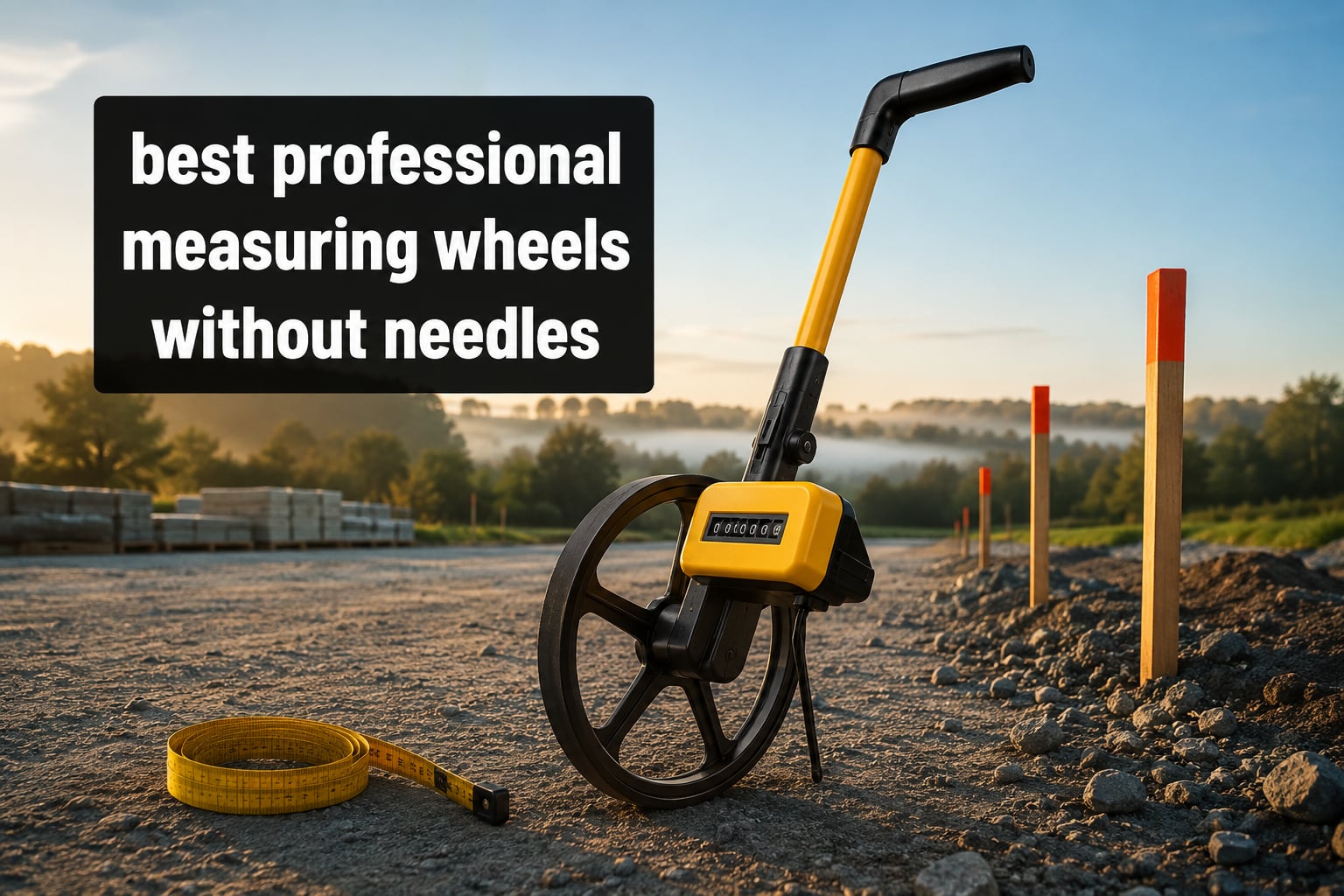 best professional measuring wheels without needles