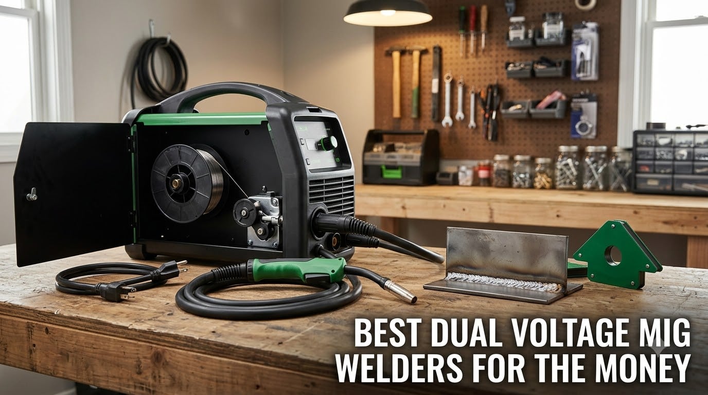 best dual voltage mig welders for the money