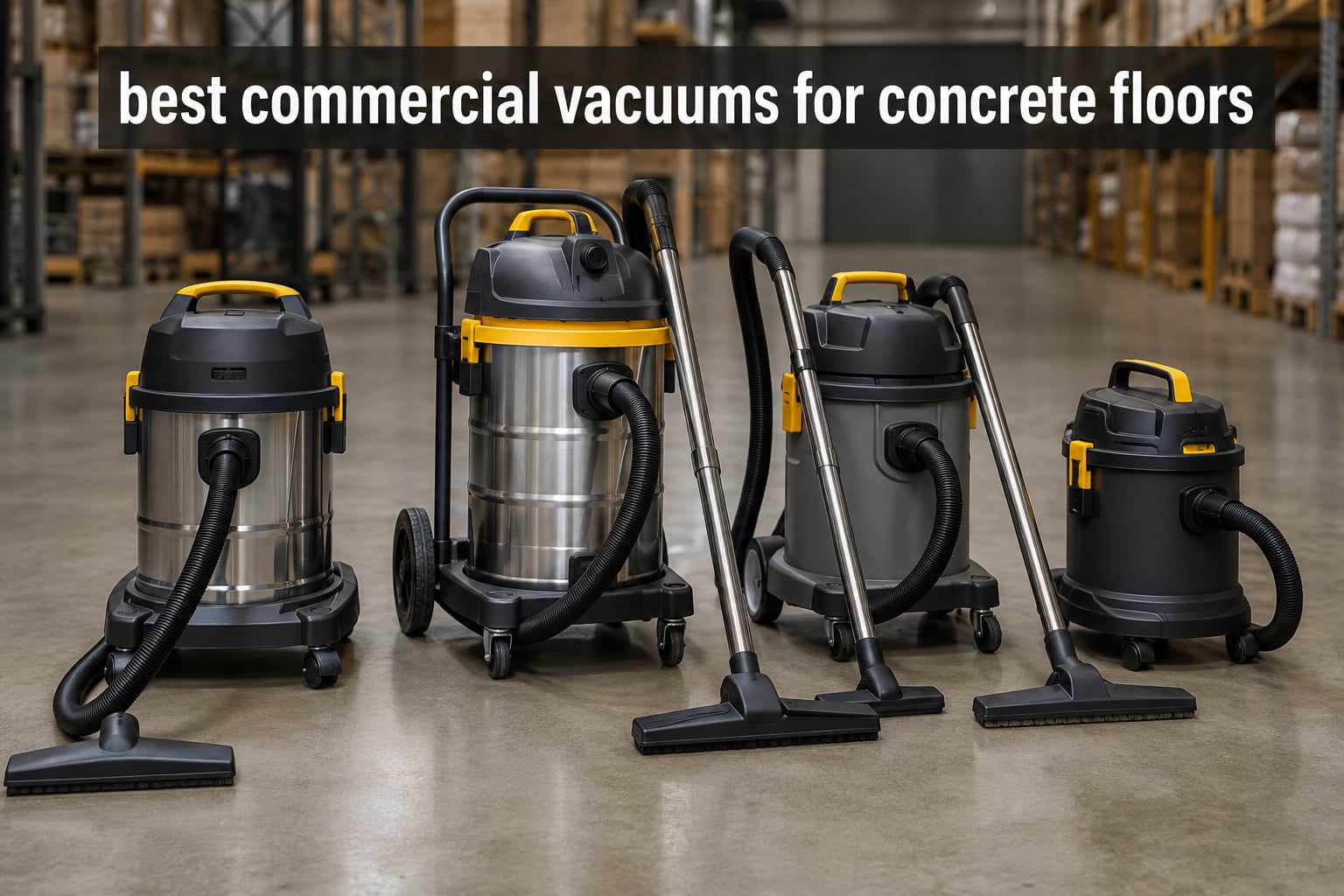 best commercial vacuums for concrete floors