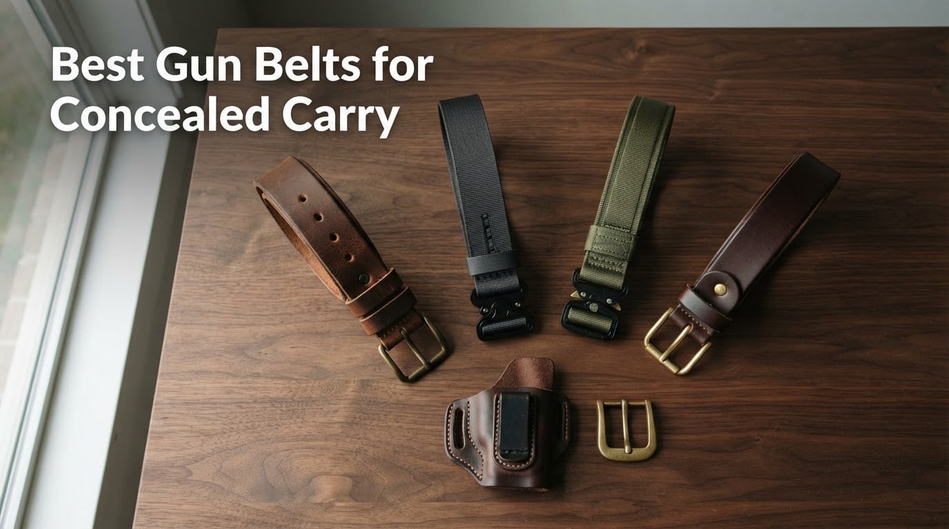Best Gun Belts for Concealed Carry