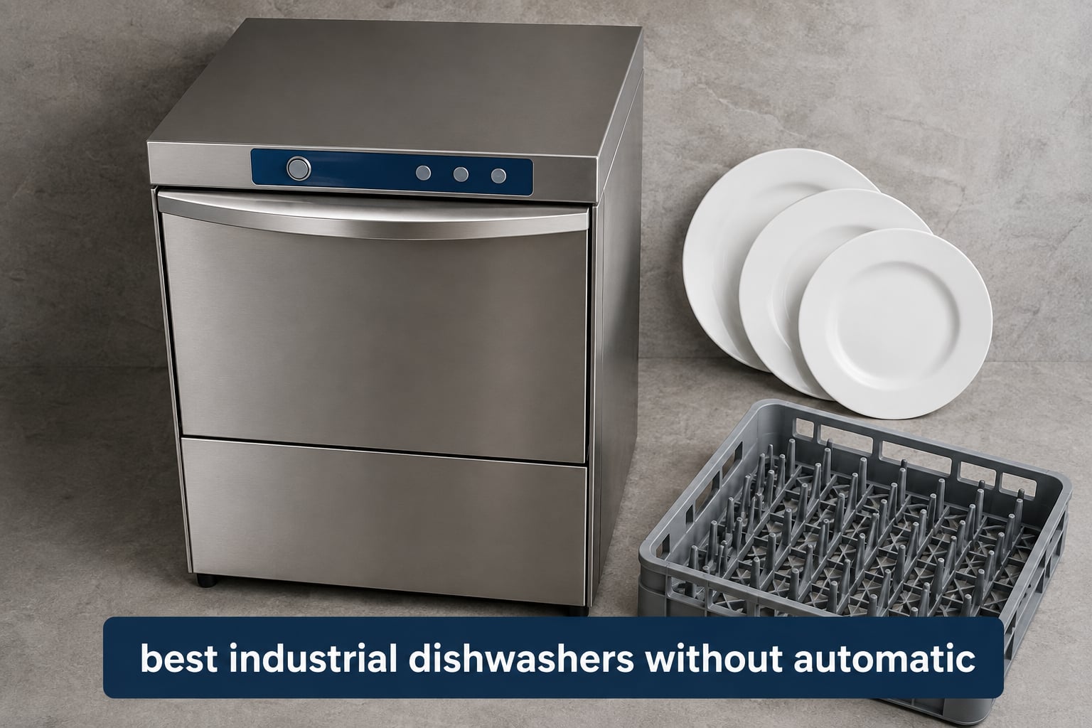 best industrial dishwashers without automatic