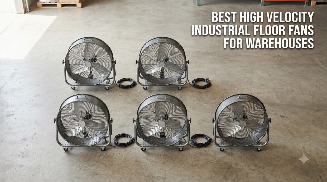 best high velocity industrial floor fans for warehouses