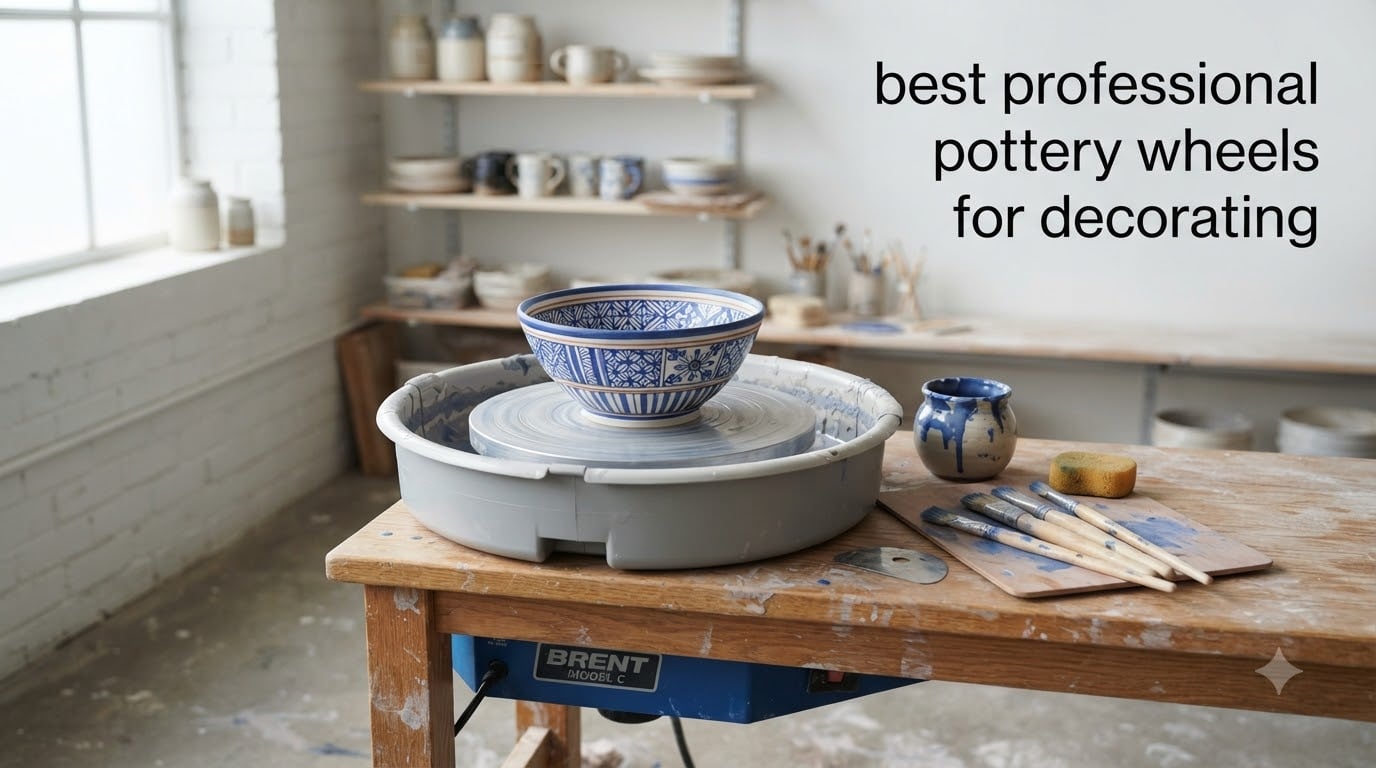 best professional pottery wheels for decorating
