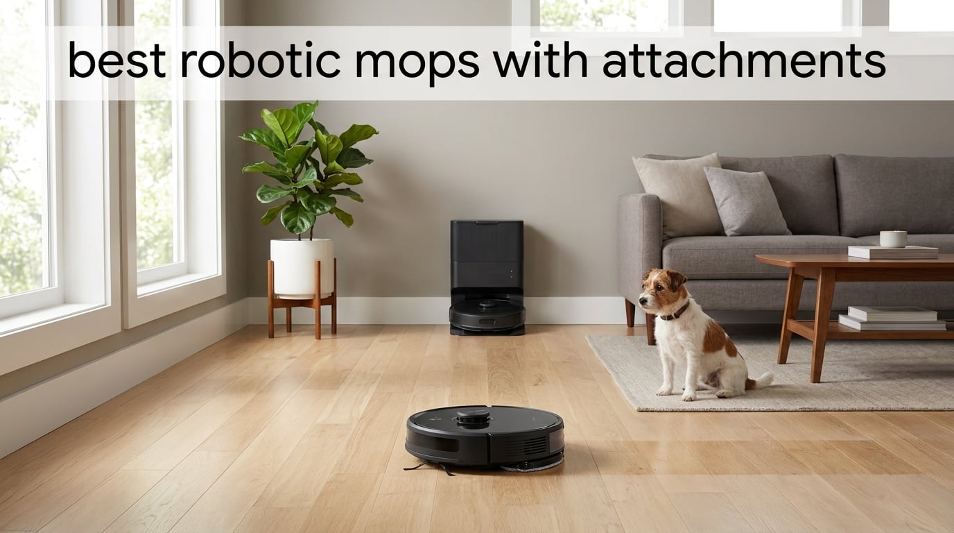 best robotic mops with attachments