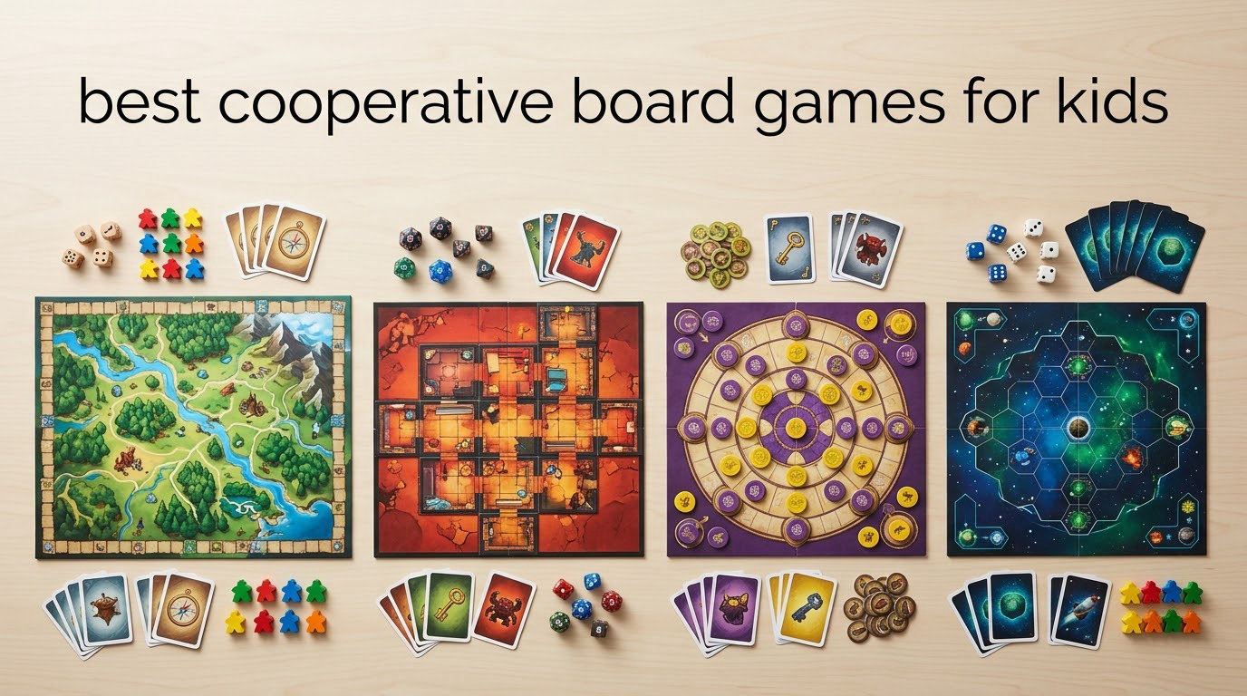 best cooperative board games for kids