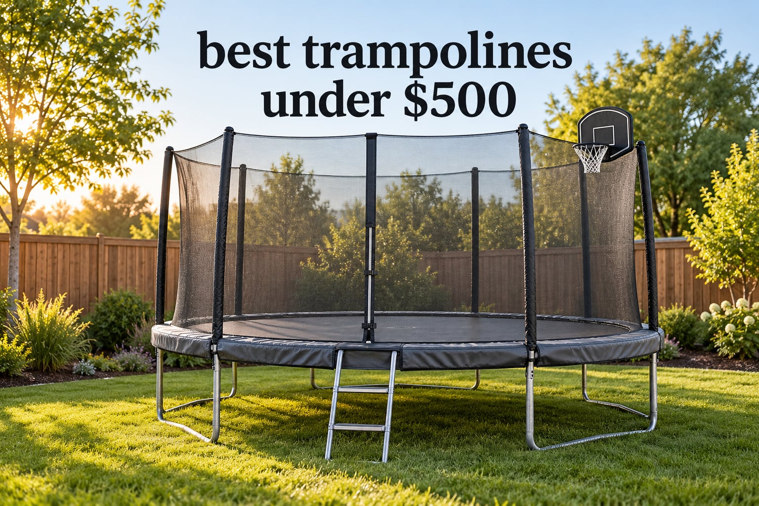 best trampolines under $500