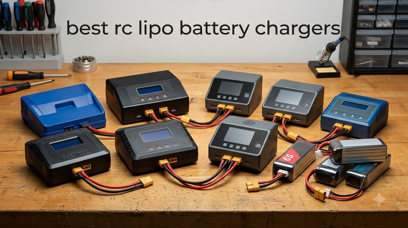 best rc lipo battery chargers