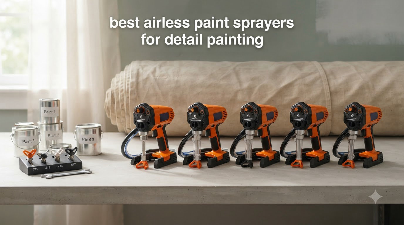 best airless paint sprayers for detail painting