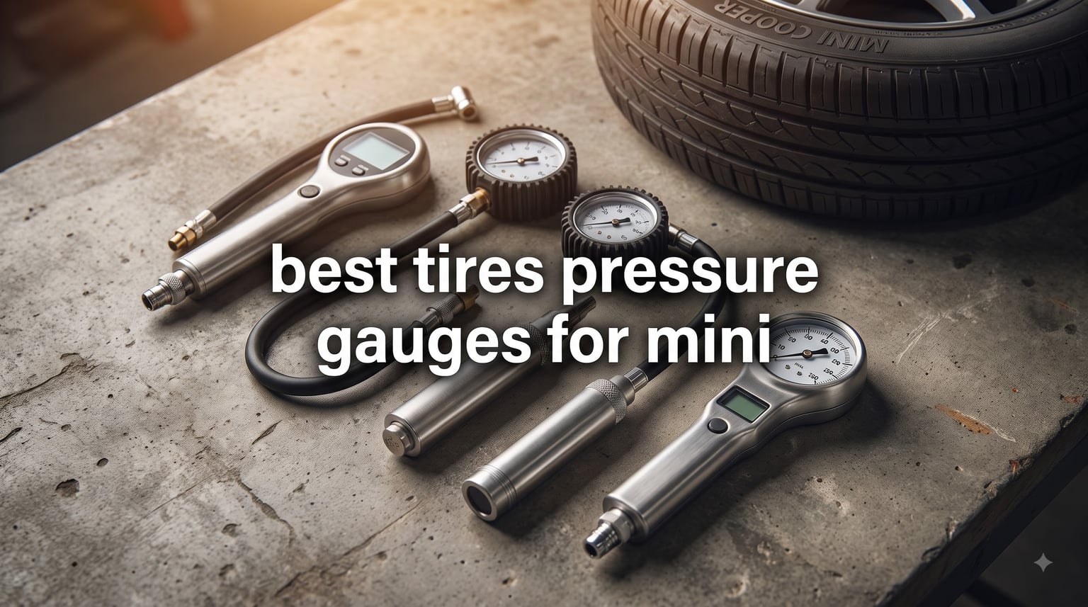 best tires pressure gauges for mini