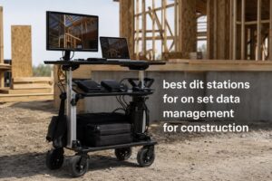 best dit stations for on set data management for construction
