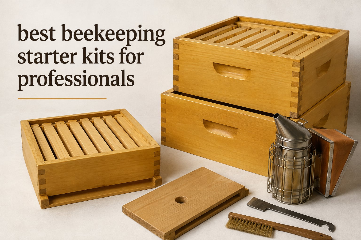 best beekeeping starter kits for professionals