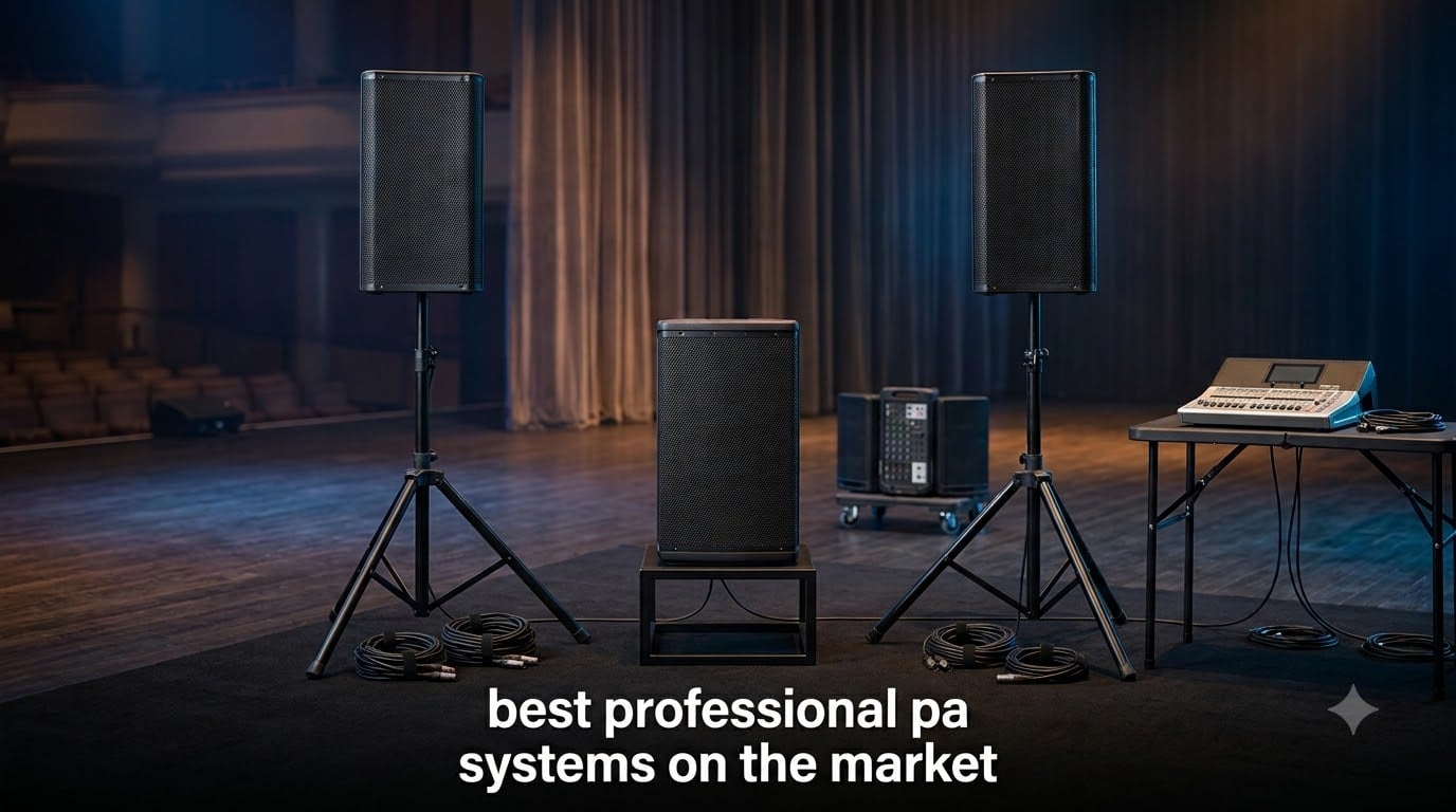 best professional pa systems on the market