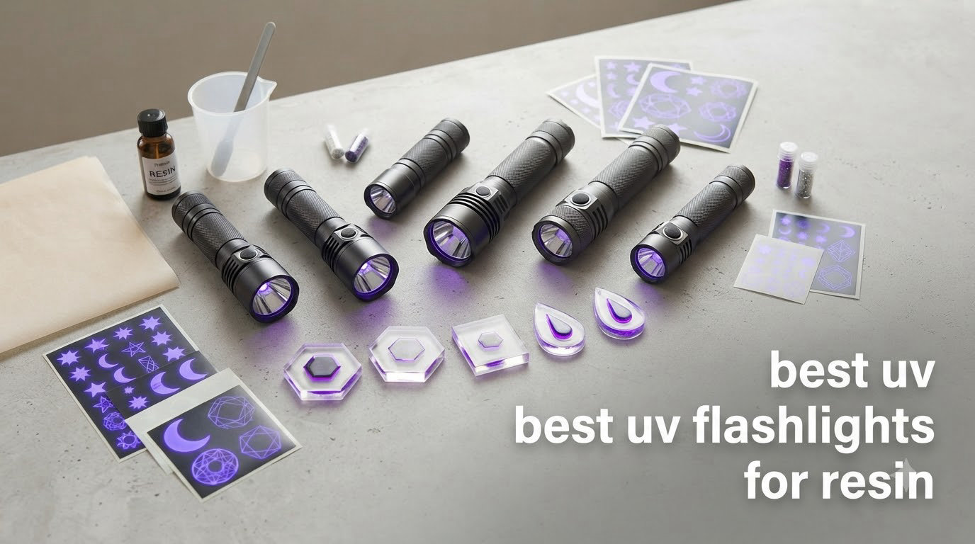 best uv flashlights for resin