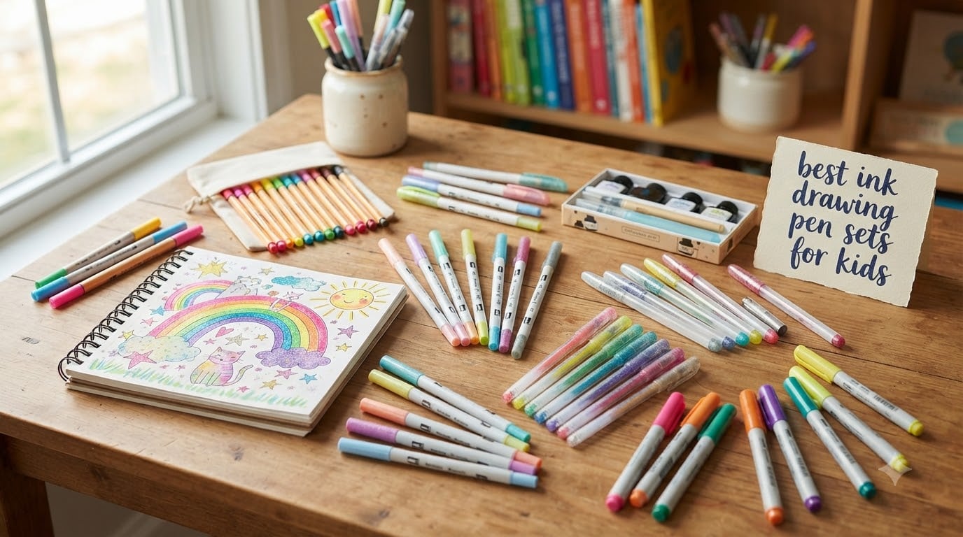 best ink drawing pen sets for kids
