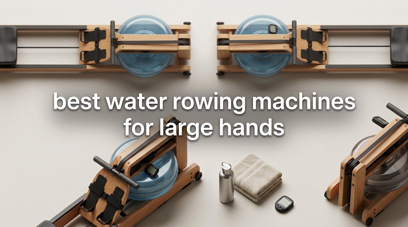 best water rowing machines for large hands
