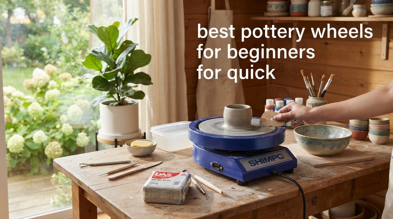 best pottery wheels for beginners for quick