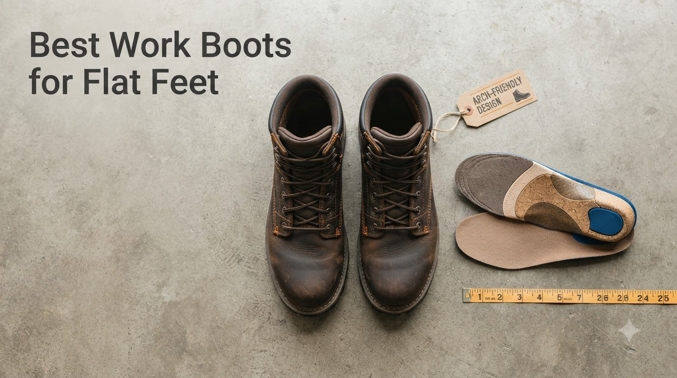 Best Work Boots for Flat Feet