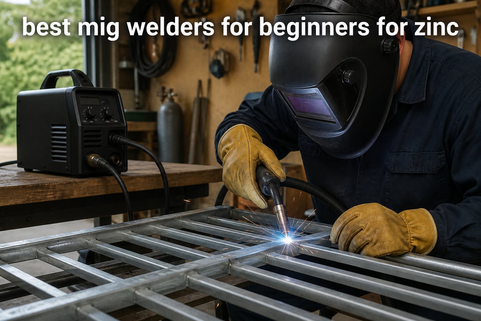 best mig welders for beginners for zinc