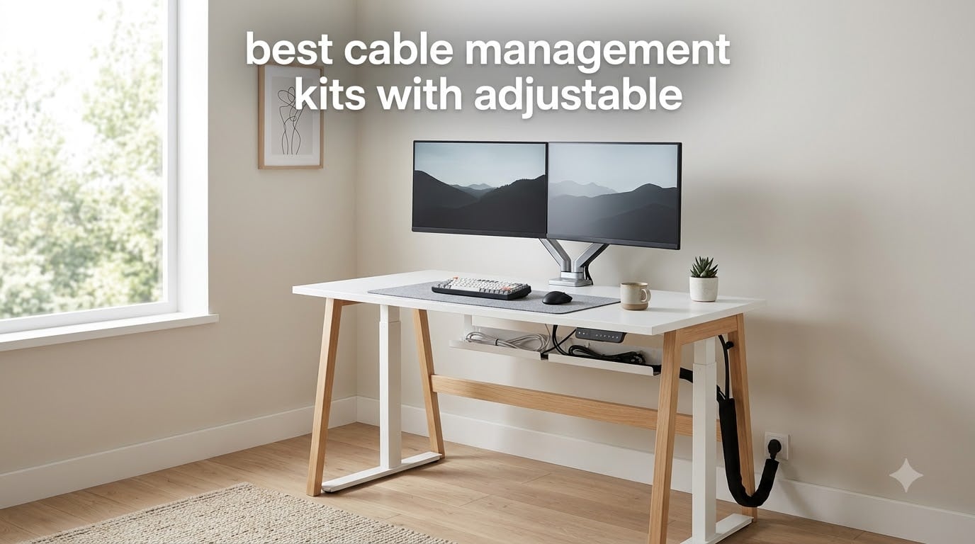 best cable management kits with adjustable