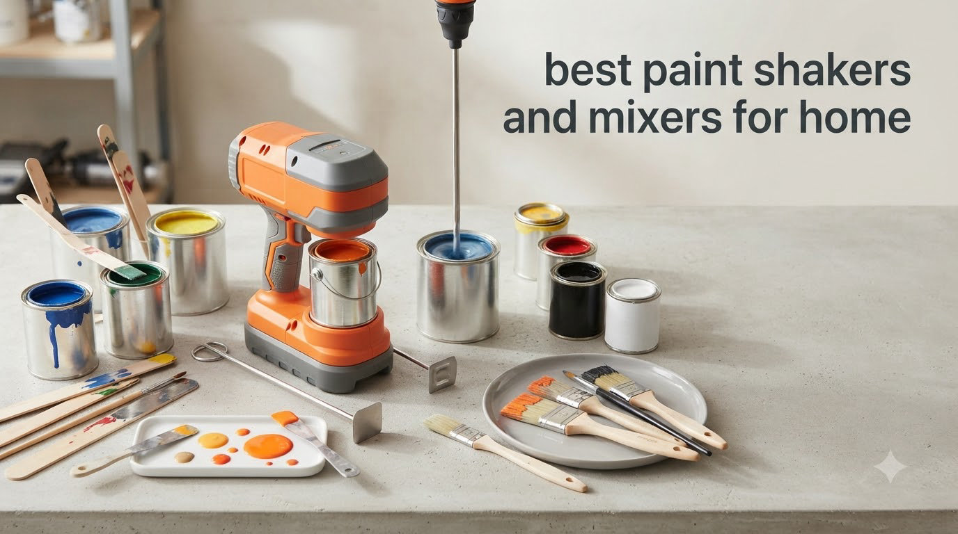 best paint shakers and mixers for home
