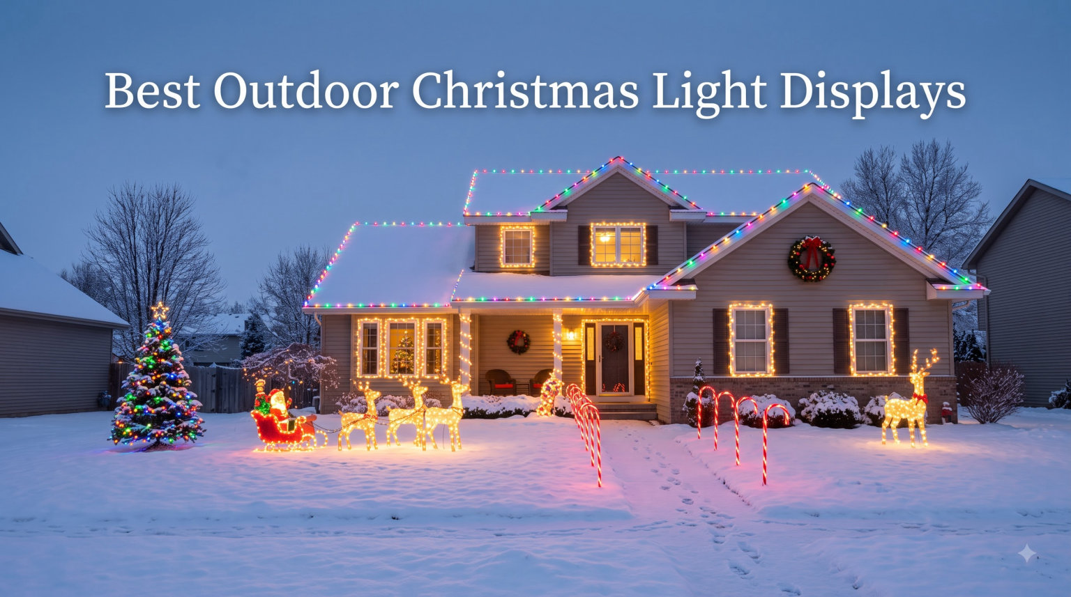 Best Outdoor Christmas Light Displays