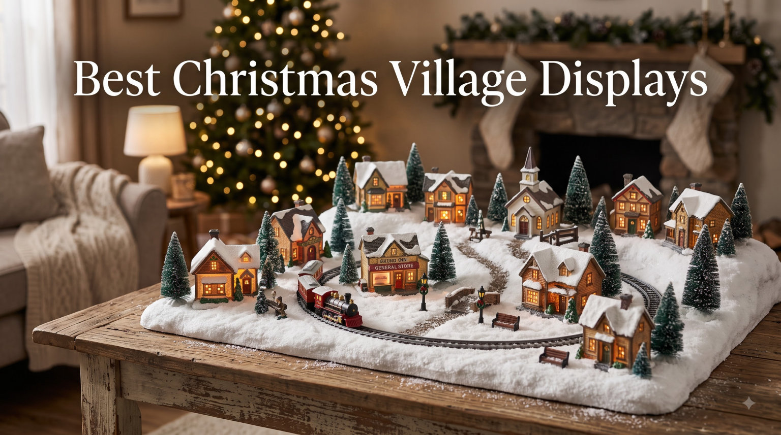 Best Christmas Village Displays