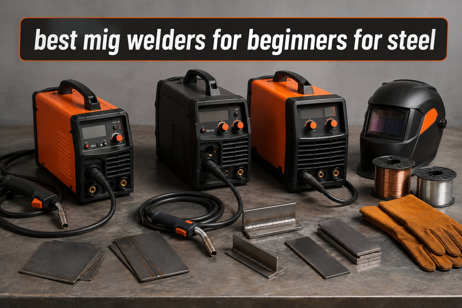 best mig welders for beginners for steel