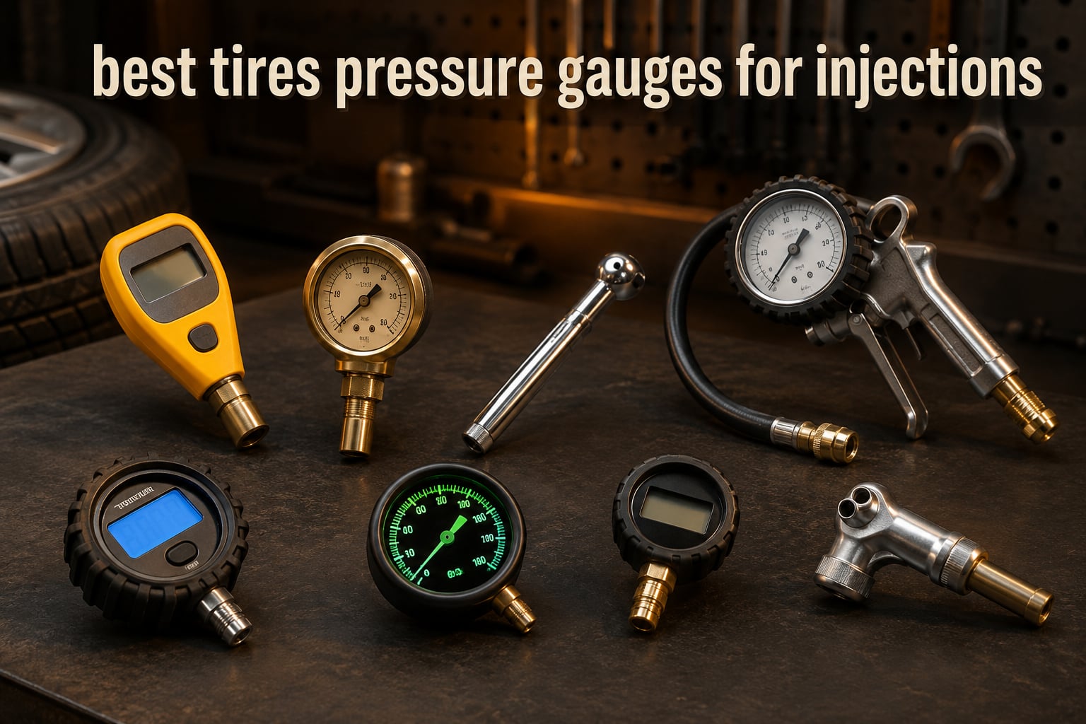 best tires pressure gauges for injections