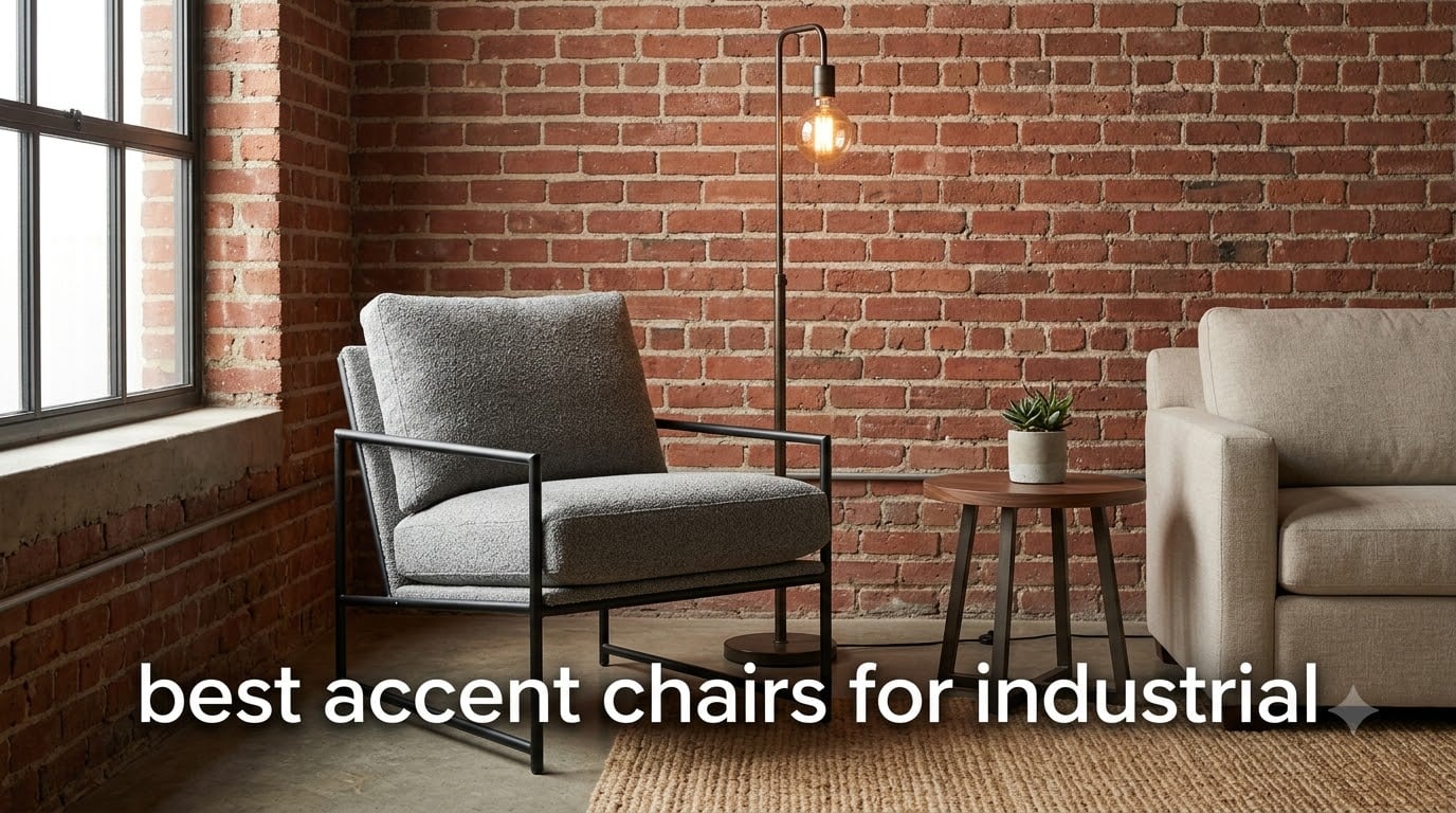 best accent chairs for industrial