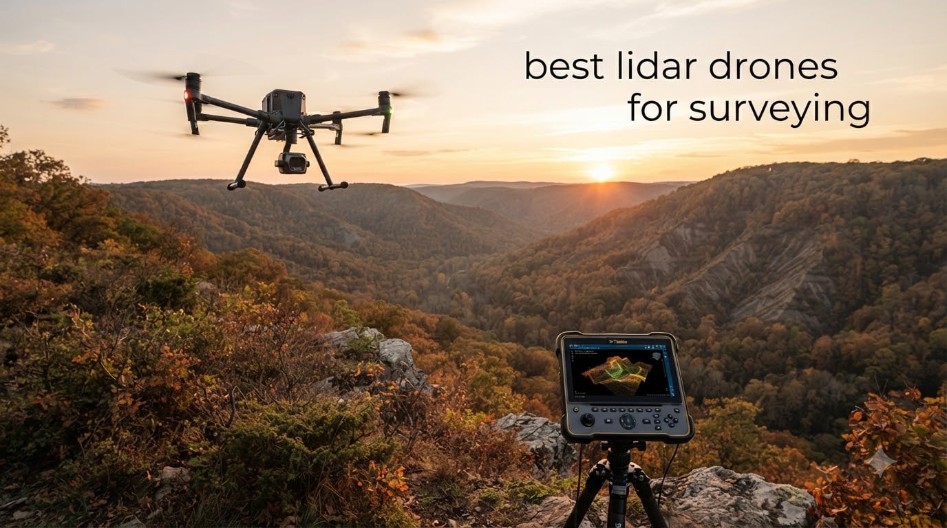 best lidar drones for surveying