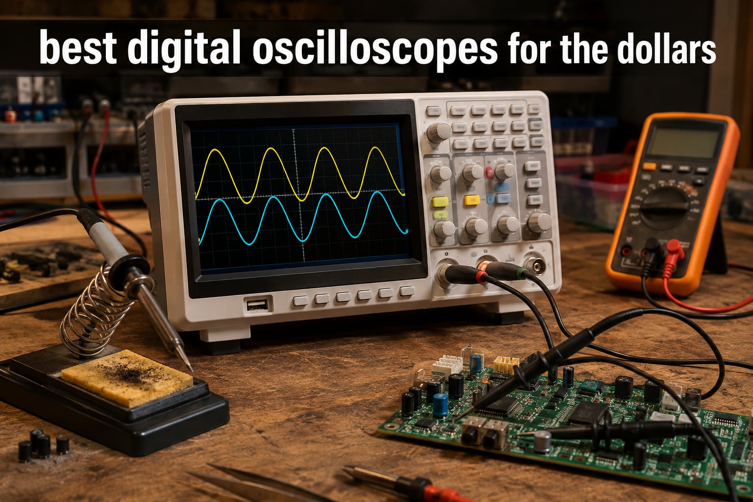 best digital oscilloscopes for the dollars