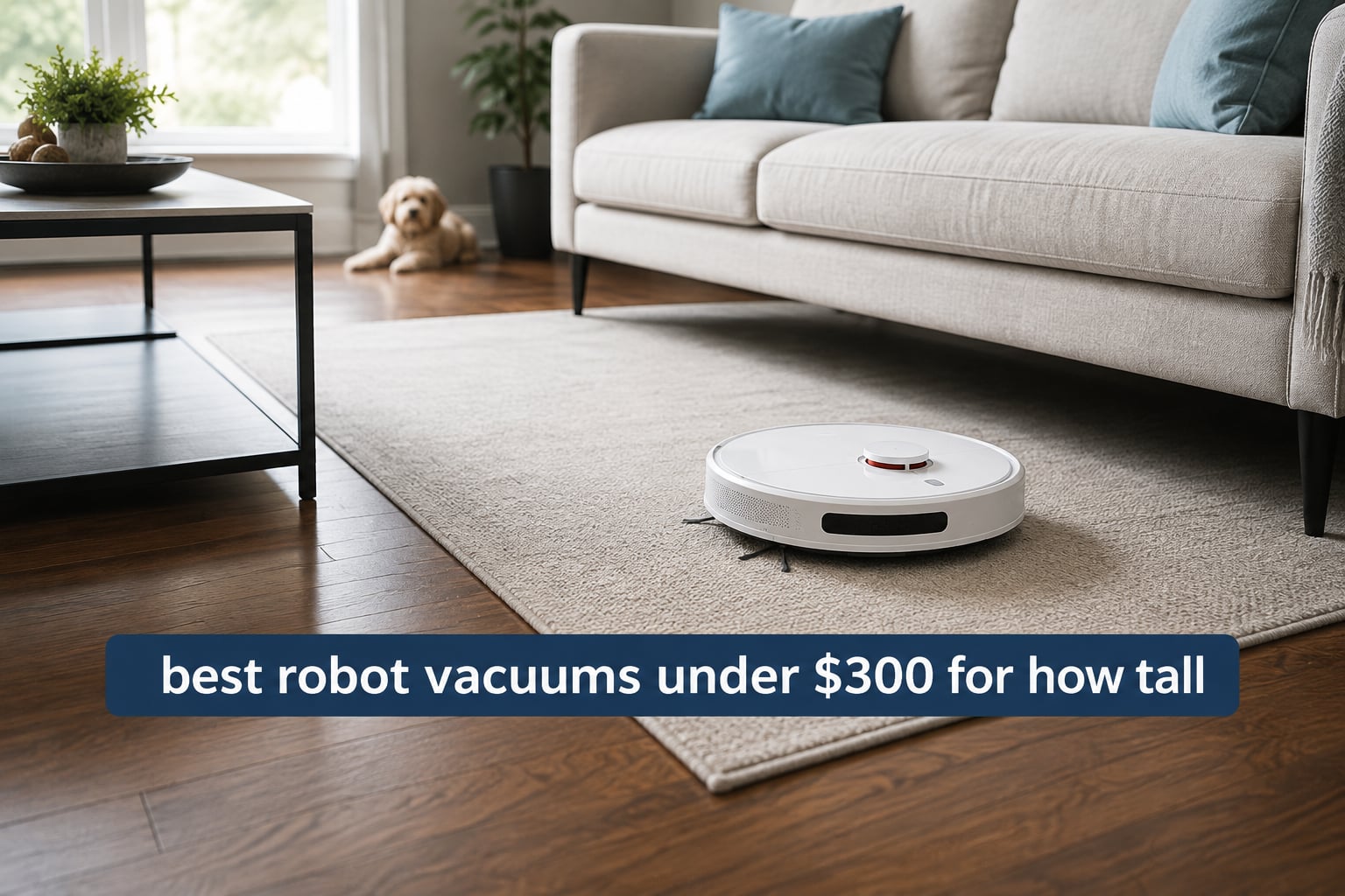 best robot vacuums under $300 for how tall