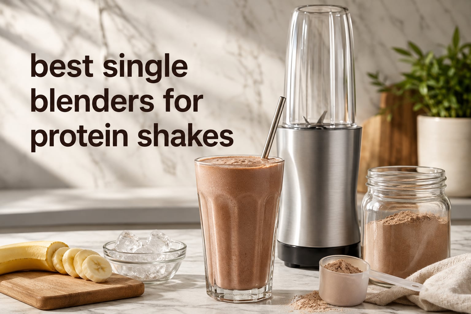 best single blenders for protein shakes
