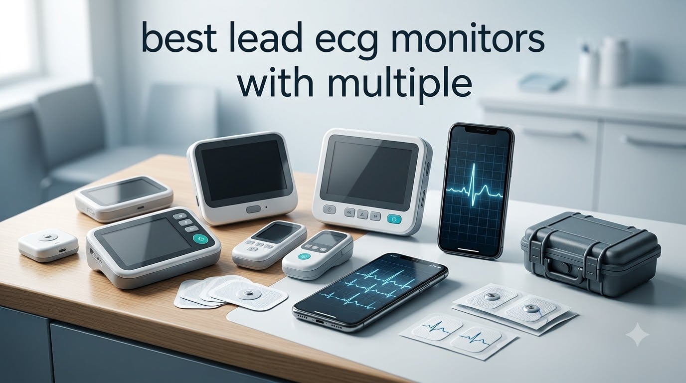 best lead ecg monitors with multiple